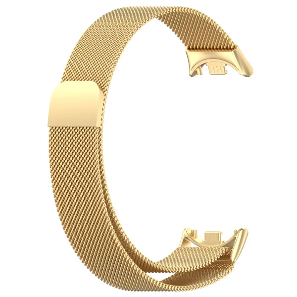 BStrap Milanese remienok na Xiaomi Mi Band 8, gold