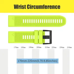 BStrap Silicone Acton remienok na Garmin Fenix 5 / 6 / 6 Pro / 7 / 8 47mm / E, white (SGA001C02)