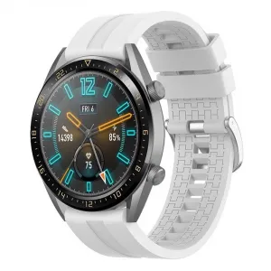 BStrap Silicone Cube remienok na Xiaomi Watch S1 Active, white (SHU004C0813)