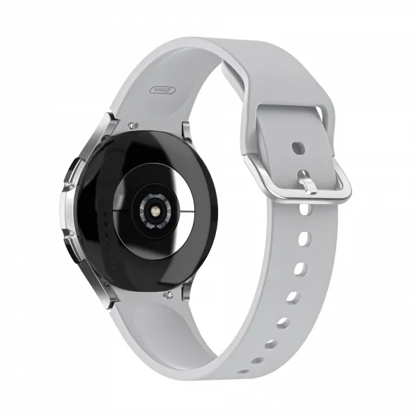 Bstrap Silicone remienok na Samsung Galaxy Watch 4 / 5 / 5 Pro / 6, gray (SSG017C07)