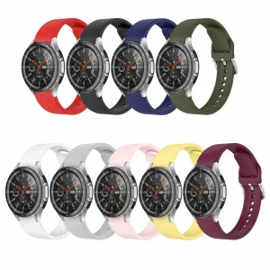 Bstrap Silicone remienok na Samsung Galaxy Watch 4 / 5 / 5 Pro / 6, gray (SSG017C07)