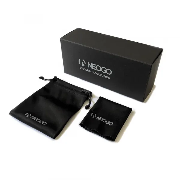 NEOGO Rowly 5 slnečné okuliare, Black / Green (GNE039C05)
