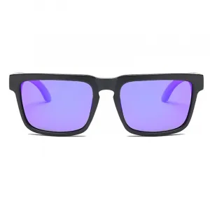 DUBERY Greenfield 7 slnečné okuliare, Purple & Black / Deep Blue (GDB008C07)