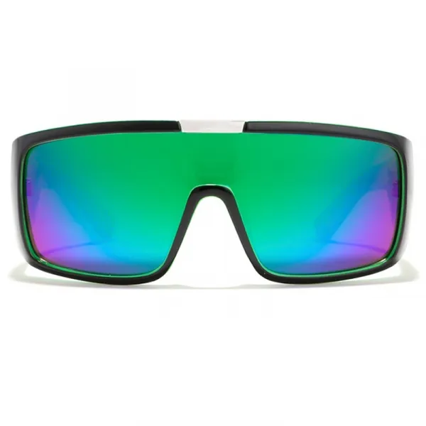 KDEAM Novato 63 slnečné okuliare, Black & Green / Green (GKD008C63)