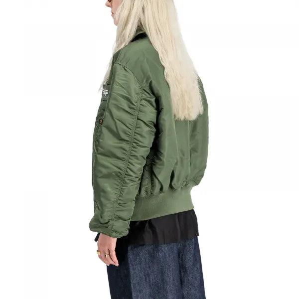 Alpha Industries CWU-45 Heritage Bomber Jacket "Sage Green" (100102-01-SAGE-GREEN)