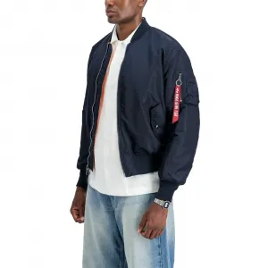 Alpha Industries MA-1 Heritage Bomber Jacket "Rep. Blue" (100101-07-REP-BLUE)