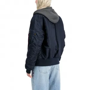 Alpha Industries MA-1 Heritage Bomber Jacket "Rep. Blue" (100101-07-REP-BLUE)