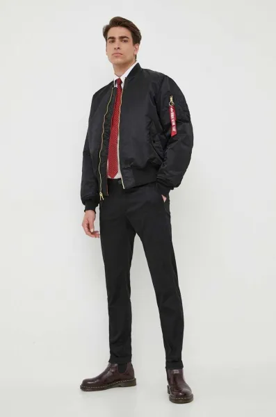 Alpha Industries MA-1 Heritage Bomber Jacket "Black" (100101-03-BLACK)