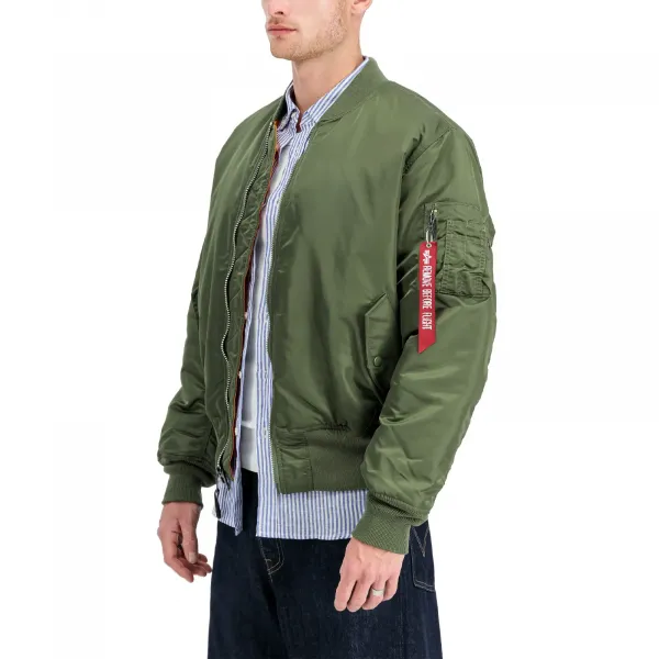 Alpha Industries MA-1 Heritage Bomber Jacket "Sage Green" (100101-01-SAGE-GREEN)