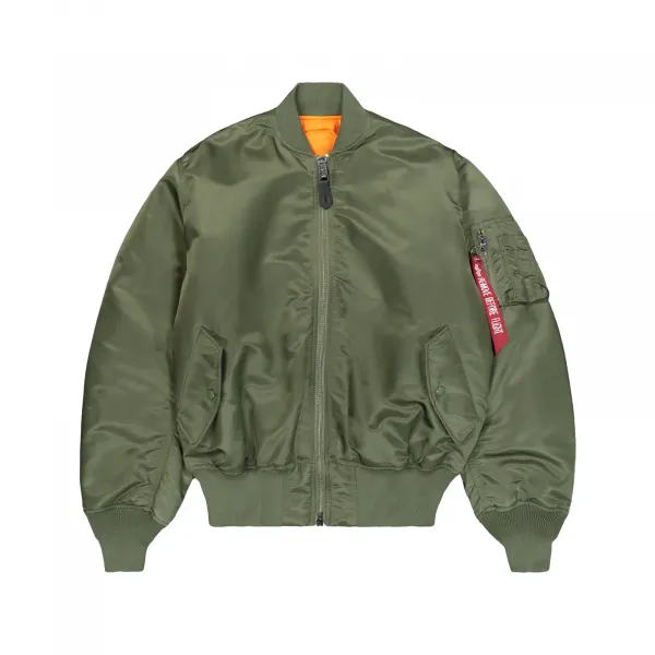 Alpha Industries MA-1 Heritage Bomber Jacket "Sage Green" (100101-01-SAGE-GREEN)