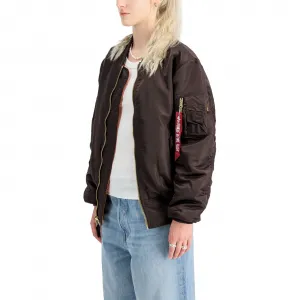 Alpha Industries MA-1 Heritage Bomber Jacket "Hunter Brown" (100101-696-HUNTER-BR)