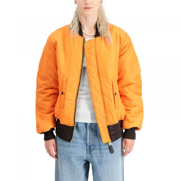 Alpha Industries MA-1 Heritage Bomber Jacket "Hunter Brown" (100101-696-HUNTER-BR)