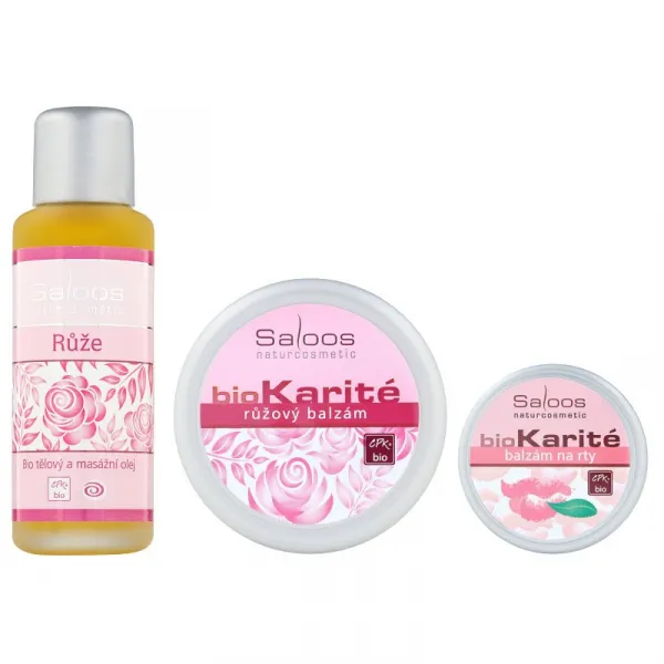 Saloos Daily Care Rose darčeková sada pre ženy VIII.