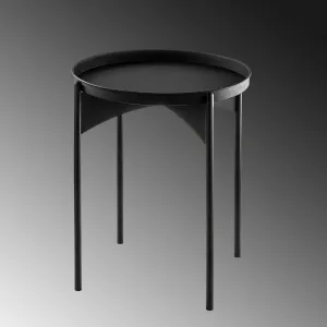Kalune Design Odkládací stolek Shb-002-A černý