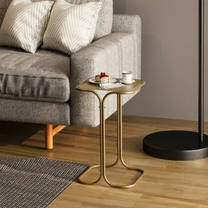 Kalune Design Odkládací stolek Shb-001-B zlatý