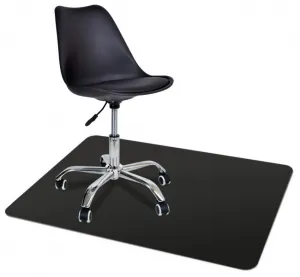 TZB Ochranná podložka pod stoličku SAFE 100x70 cm čierna
