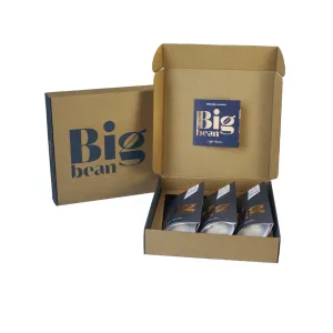 Degustačný set BigBean zrnková káva 3x250g