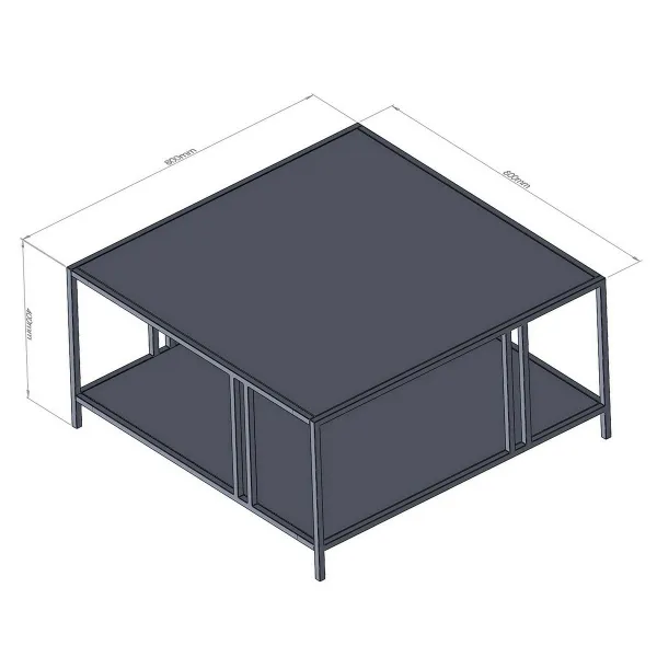 Konferenčný stolík Uranüs - Black