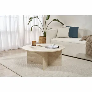 Konferenčný stolík Soleil - Travertine