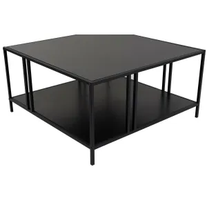 Konferenčný stolík Uranüs - Black Chipboard