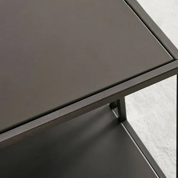 Konferenčný stolík Uranüs - Black Chipboard