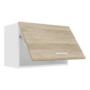 VCM Horní kuchyňská skříňka Esilo, 60 cm, výklopná, sonoma dub
