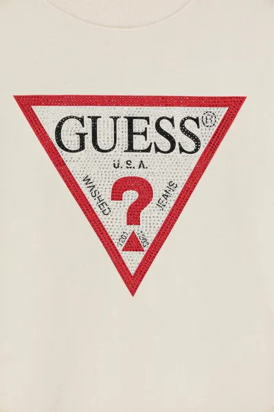Dievčenské bavlnené šaty Guess