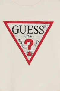 Dievčenské bavlnené šaty Guess
