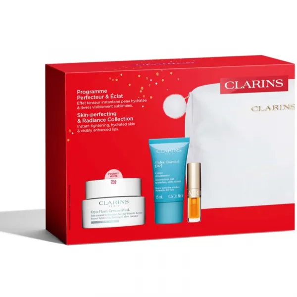 Clarins Cryo-Flash Mask Holiday Season darčeková sada