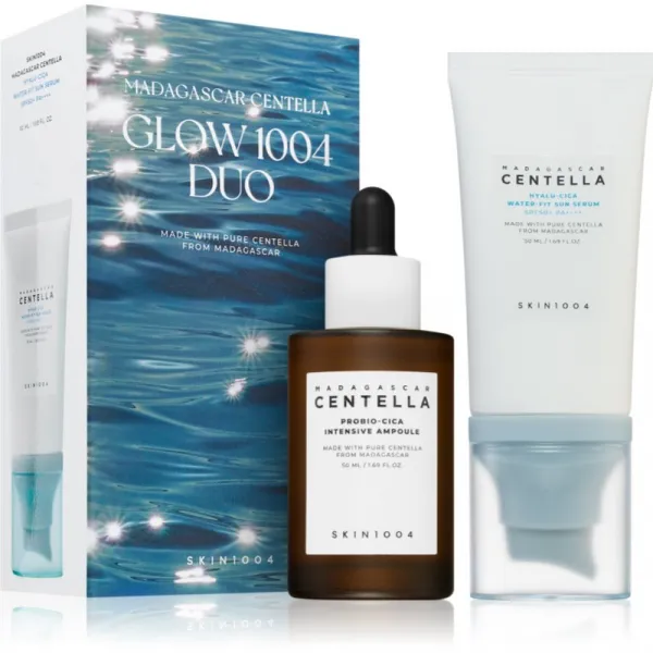 SKIN1004 Madagascar Centella Glow 1004 Duo darčeková sada pre rozjasnenie pleti