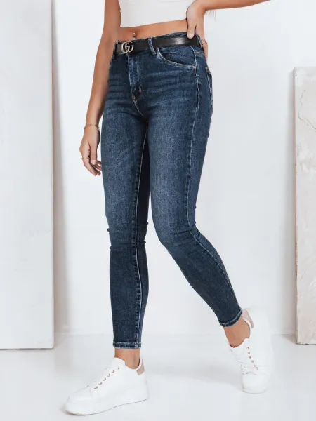Dámske skinny rifle modré
