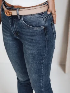 Dámske skinny rifle s vysokým pásom