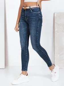 Dámske skinny rifle modré Dstreet