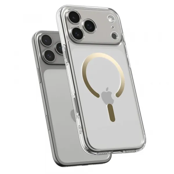 Spigen Ultra Hybrid Mag s MagSafe, iPhone 17 Pro Max, zlaté