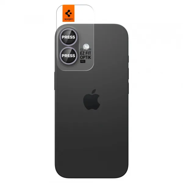 Spigen Optik.TR Ez Fit ochrana fotoaparátu, 2 kusy, iPhone 16 / 16 Plus / 17, fialová