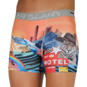 Pánske Boxerky 69SLAM fit motel 69 (MCYTEL-PO) S, trenky