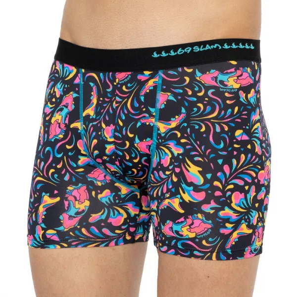 Pánske boxerky 69SLAM fit tiger skull (MBYTKL-PO) M, trenky