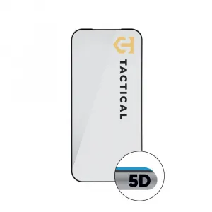Tactical Glass Shield 5D sklo pre iPhone 17 Pro, čierne