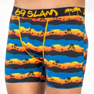 Pánske boxerky 69SLAM fit sunset palm S, trenky
