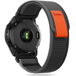 BStrap Velcro Nylon remienok na Samsung Galaxy Watch Active 2 40/44mm, black (SSG028C01)