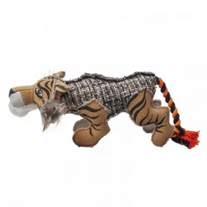 DUVO+ Canvas Tiger hračka pre psov 13x34x15cm