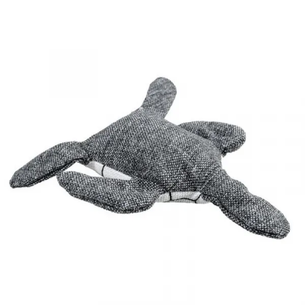 DUVO+ Eco mäkká hračka pre psov 19x19x5cm korytnačka sivá