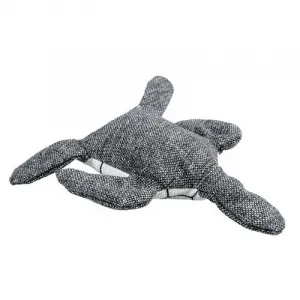 DUVO+ Eco mäkká hračka pre psov 19x19x5cm korytnačka sivá