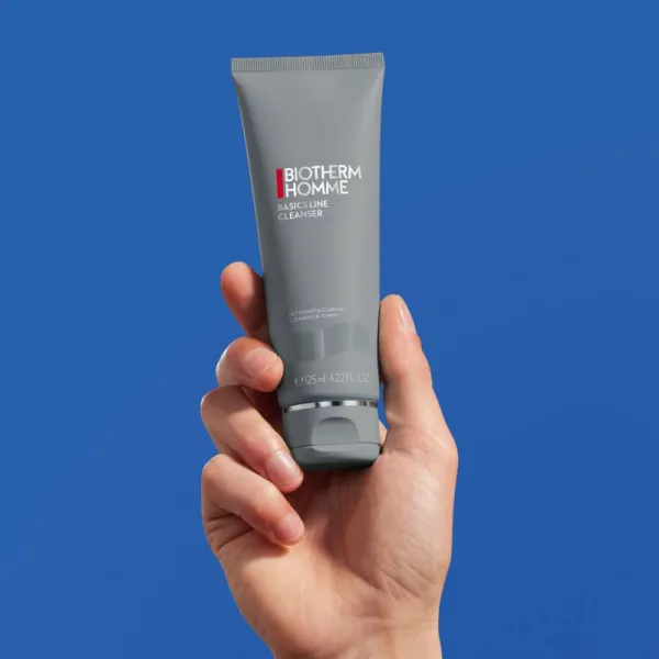 Biotherm Homme Basics Line Cleanser čistiaci pleťový gél bez obsahu mydla pre mužov 125 ml