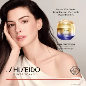 Shiseido Vital Perfection Uplifting and Firming Advanced Cream Soft ľahký spevňujúci krém na deň aj noc náhradná náplň 50 ml