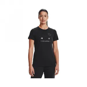 Under Armour LIVE SPORTSTYLE GRAPHIC SS Dámske tričko, čierna, veľkosť