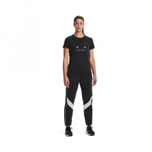 Under Armour LIVE SPORTSTYLE GRAPHIC SS Dámske tričko, čierna, veľkosť