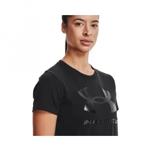 Under Armour LIVE SPORTSTYLE GRAPHIC SS Dámske tričko, čierna, veľkosť