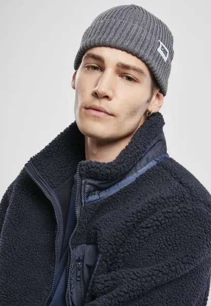 Fisherman Beanie Hat - Grey