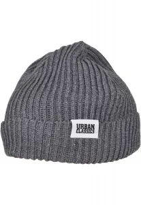 Fisherman Beanie Hat - Grey